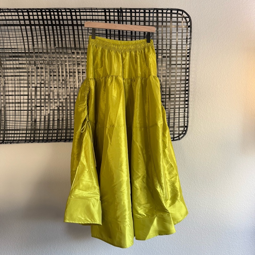 Free people Emery drop waist taffeta skirt - Picture 10 of 10